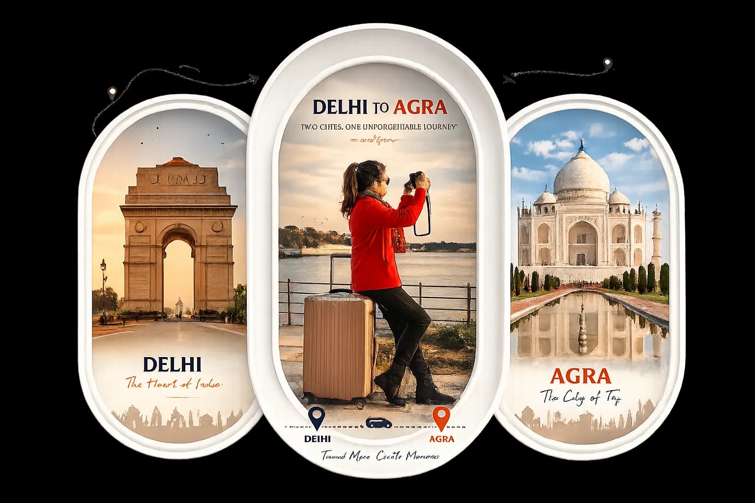 Taj Mahal at sunrise - Premium Agra Tour Experience