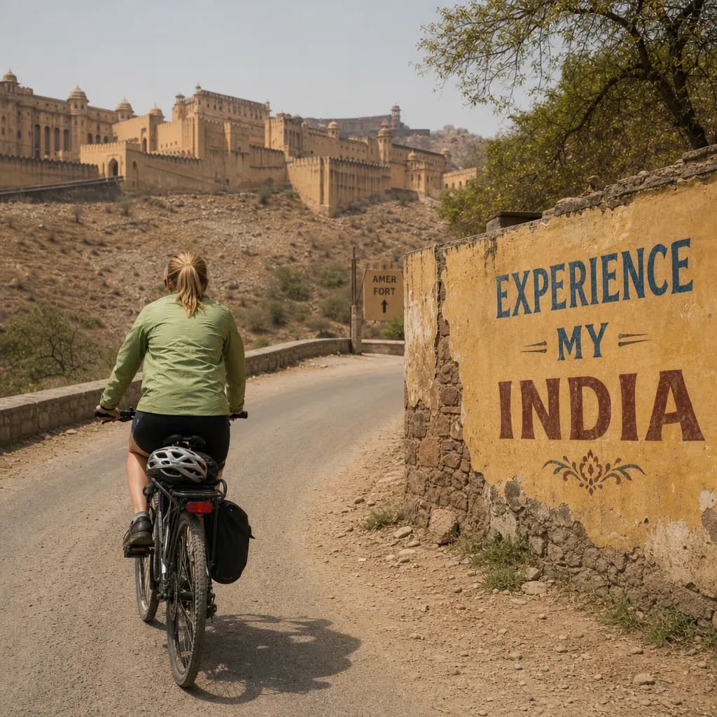 Cycling Golden Triangle Tour | Experience My India image 1
