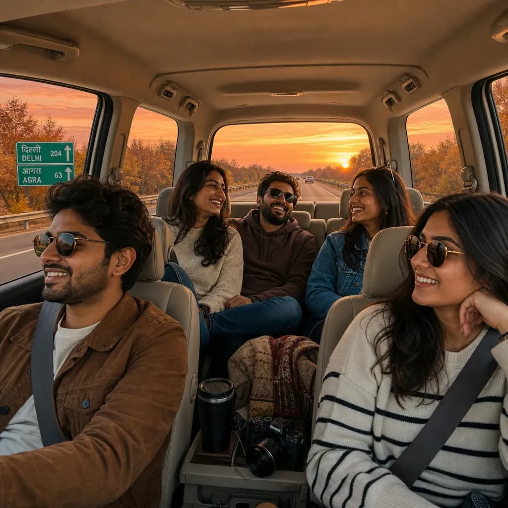 Golden Triangle by Train and Car | Experience My India image 1