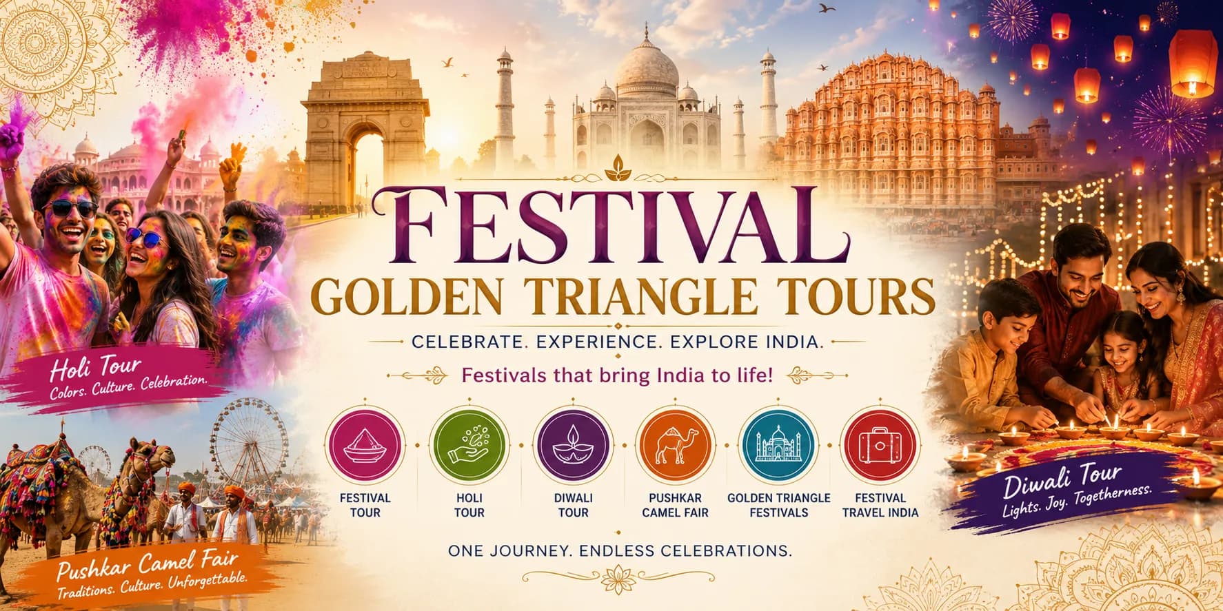 Festival Golden Triangle Tours