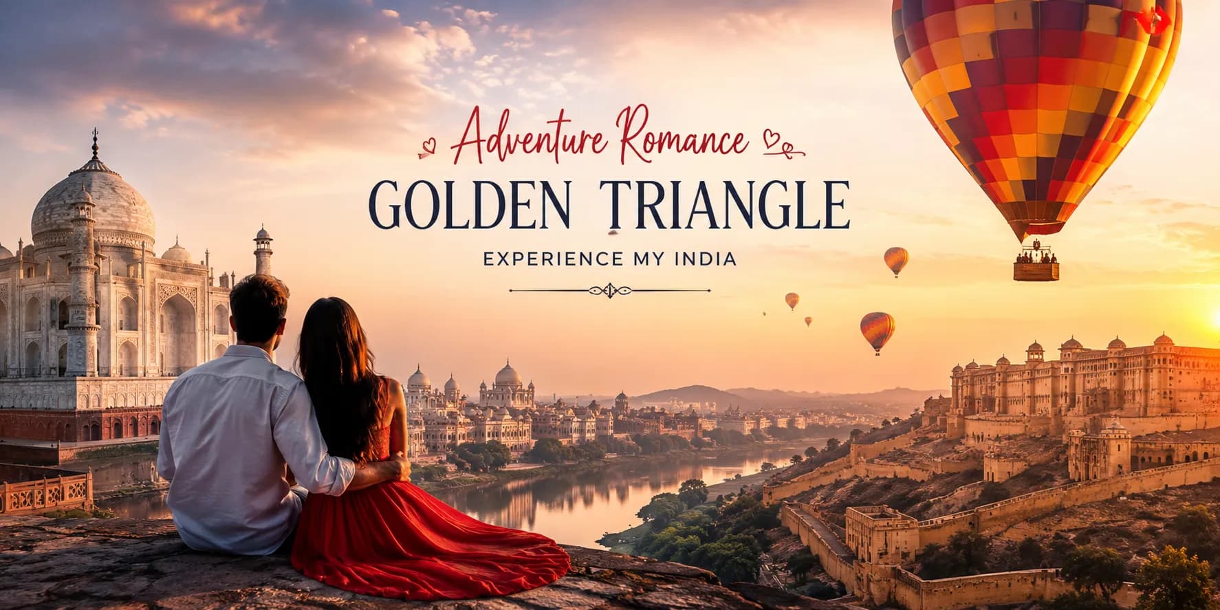 Adventure Romance Golden Triangle | Experience My India