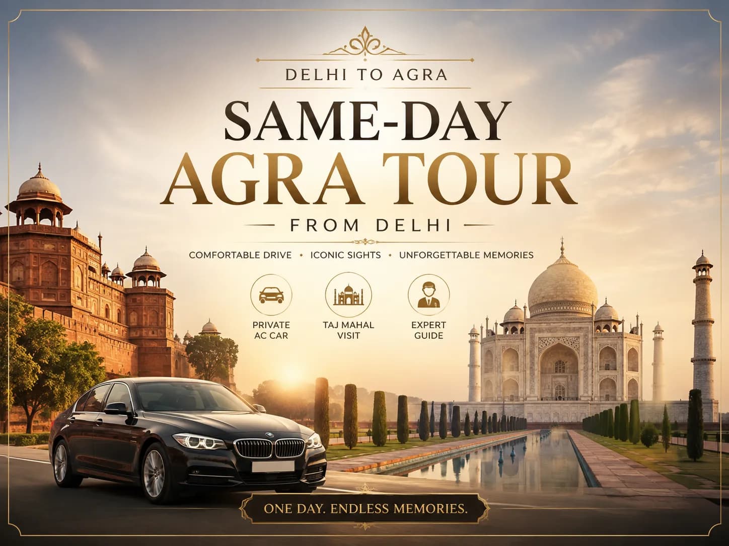 Same Day Agra Tour from Delhi