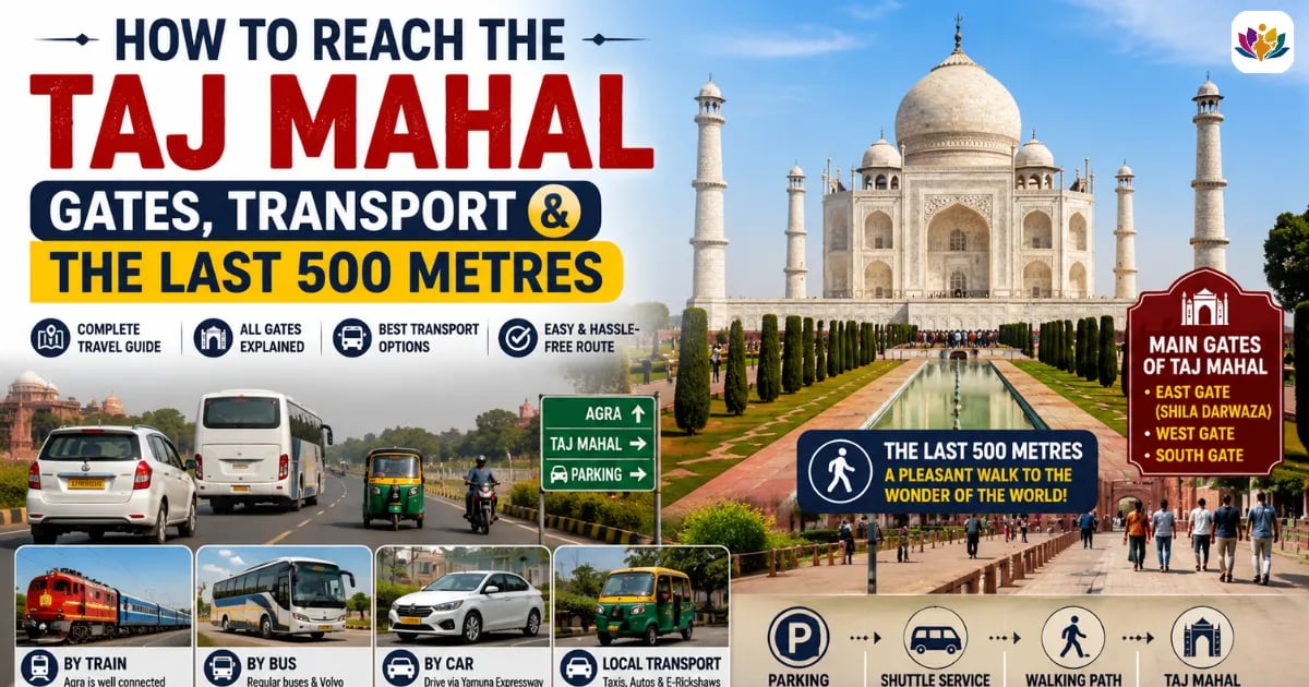 How to Reach the Taj Mahal
