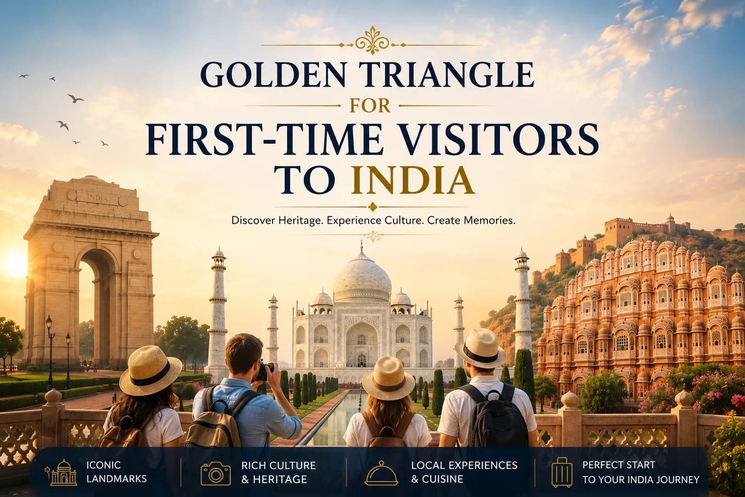 The Taj Mahal, a first-time visitor's highlight in Agra