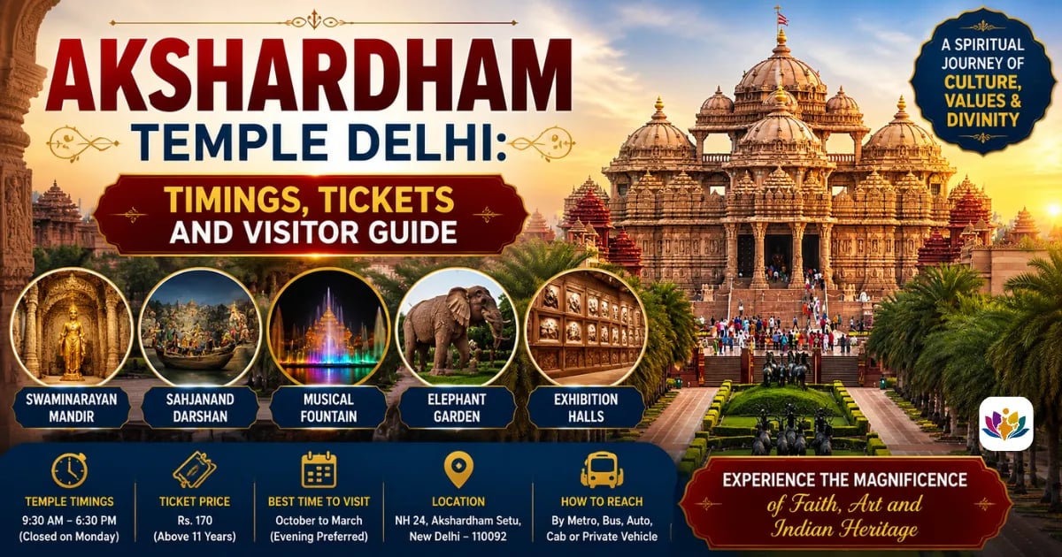 Akshardham Temple Delhi