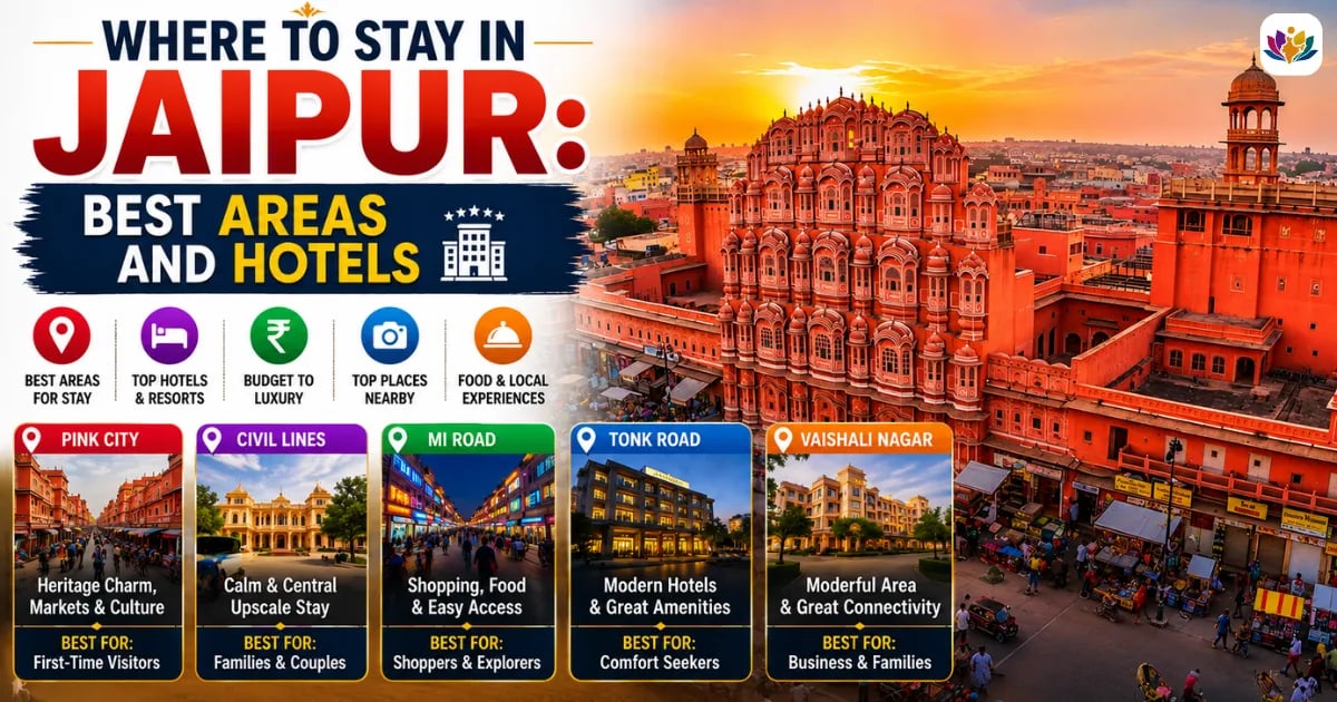 Where to Stay in Jaipur