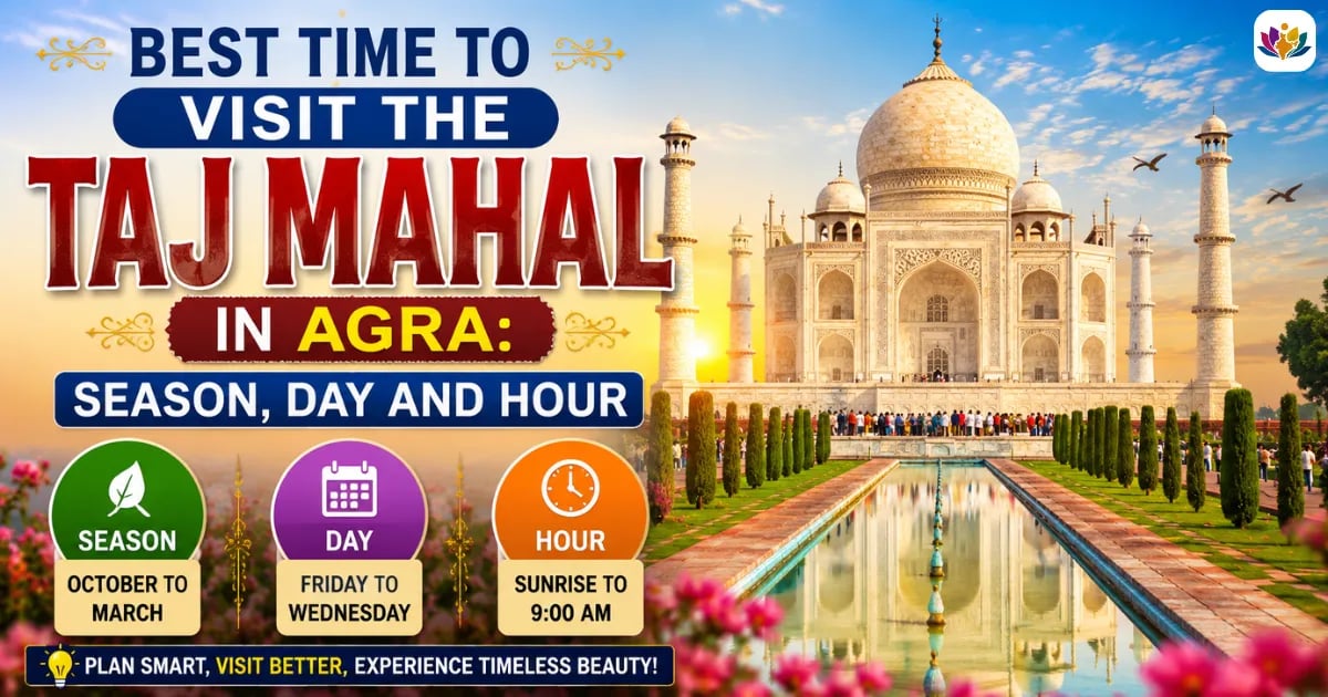 Best Time to Visit the Taj Mahal in Agra