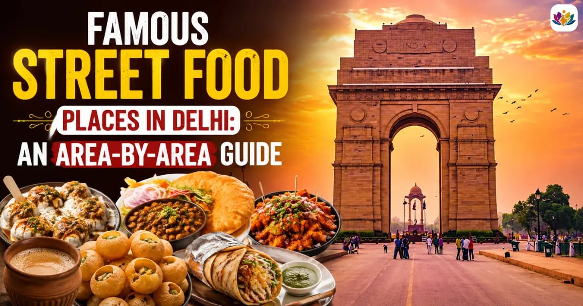 Famous Street Food Places in Delhi