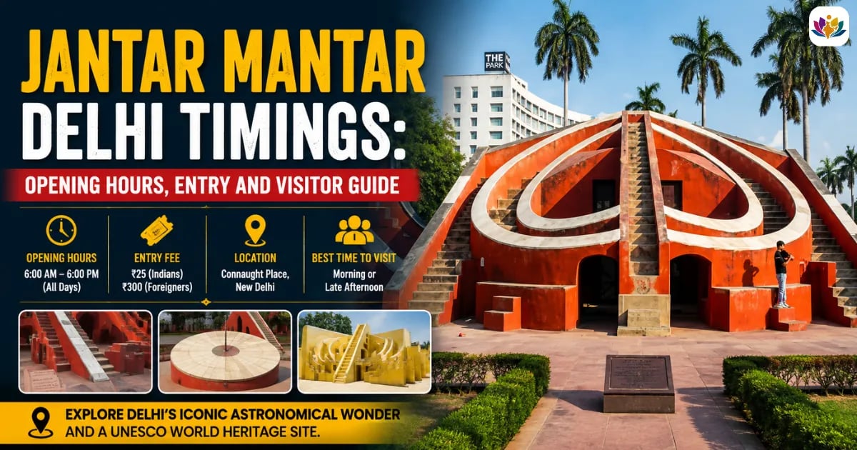 Jantar Mantar Delhi Timings
