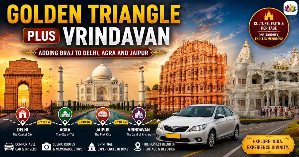 Golden Triangle Plus Vrindavan