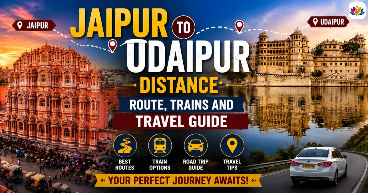 Jaipur to Udaipur Distance
