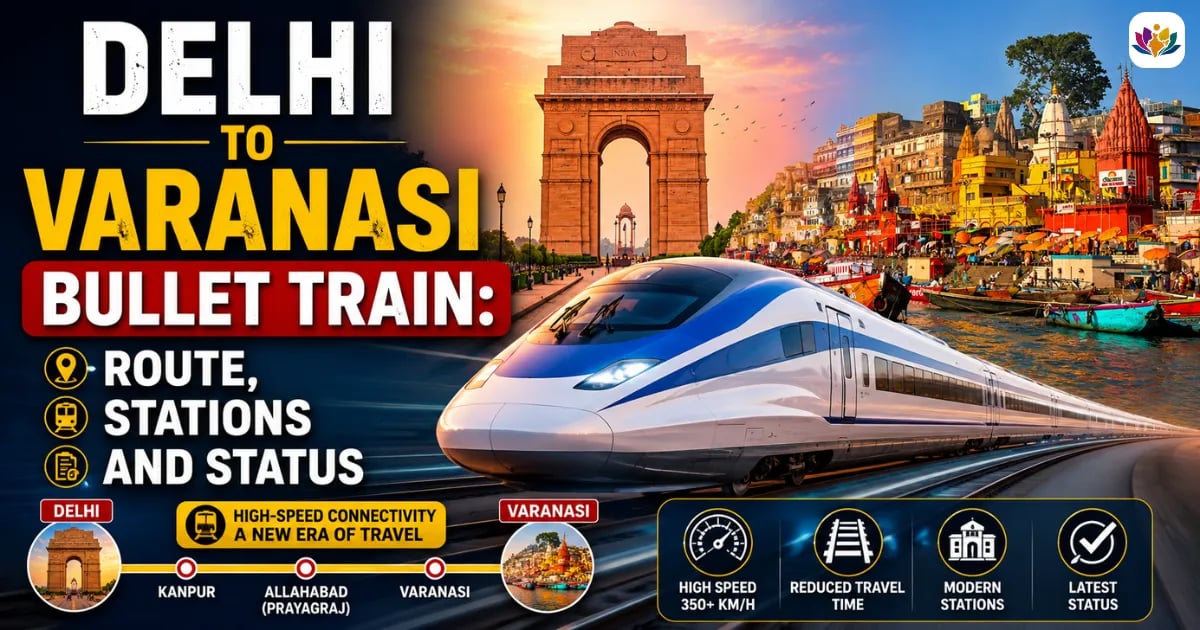 Delhi to Varanasi Bullet Train