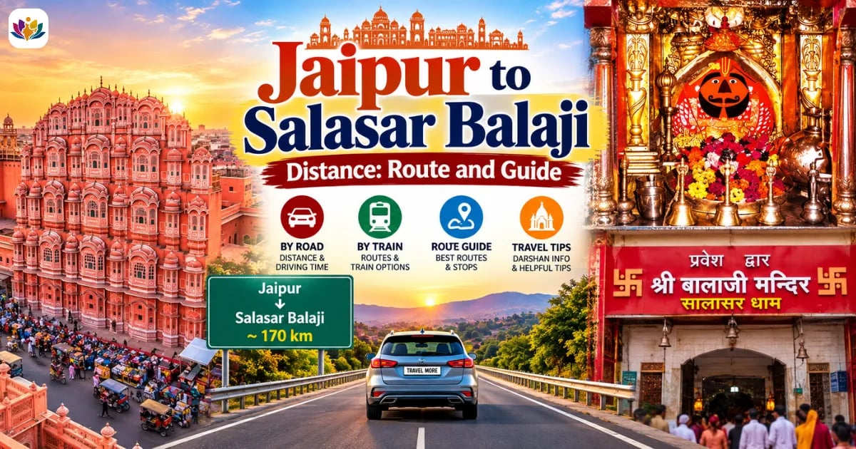 Jaipur to Salasar Balaji Distance