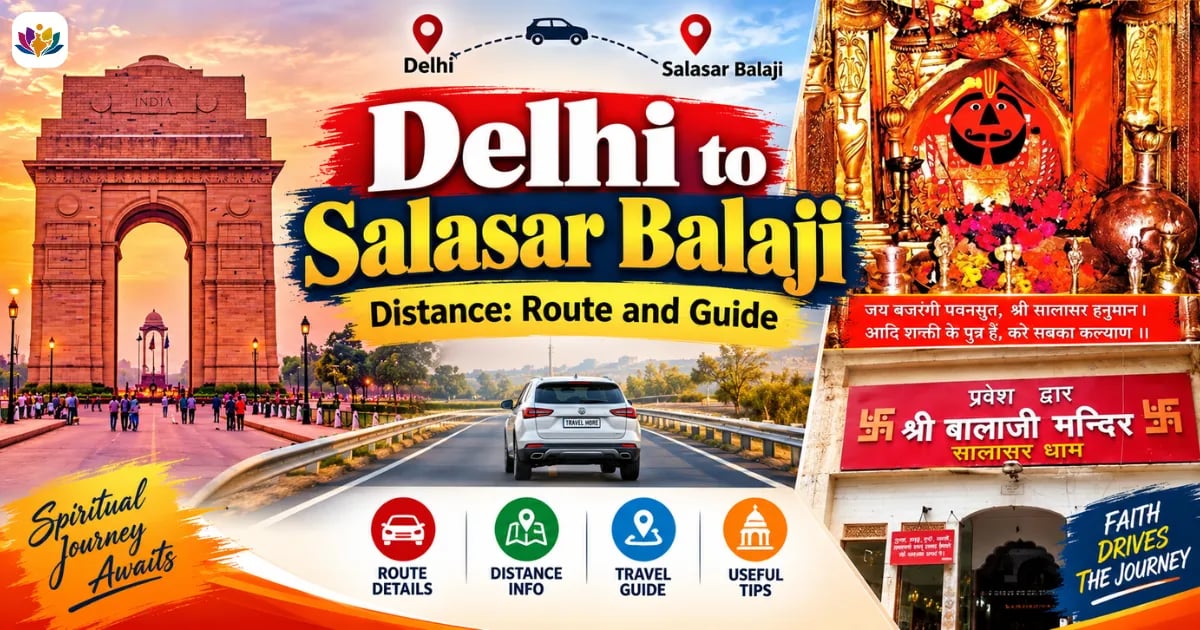 Delhi to Salasar Balaji Distance