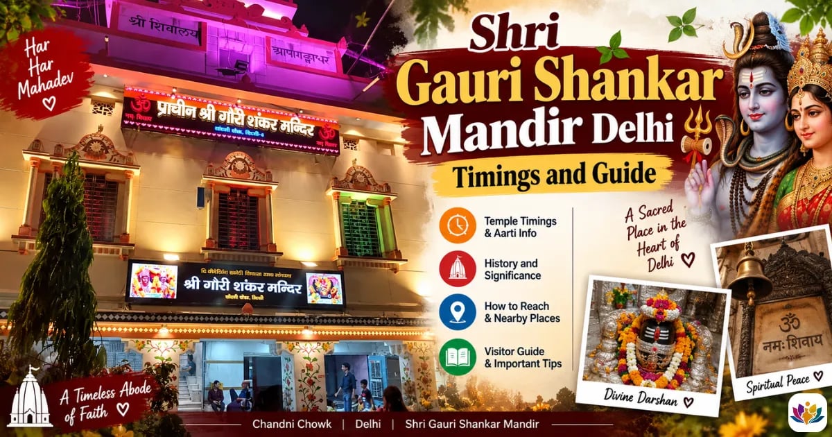 Shri Gauri Shankar Mandir Delhi