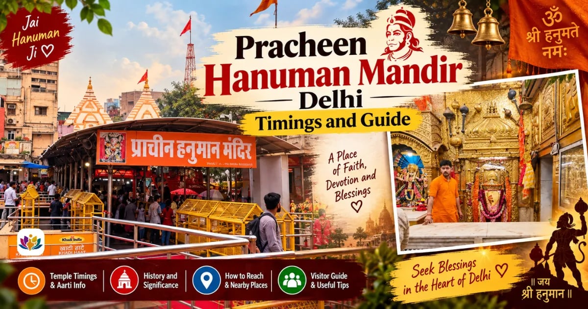 Pracheen Hanuman Mandir Delhi