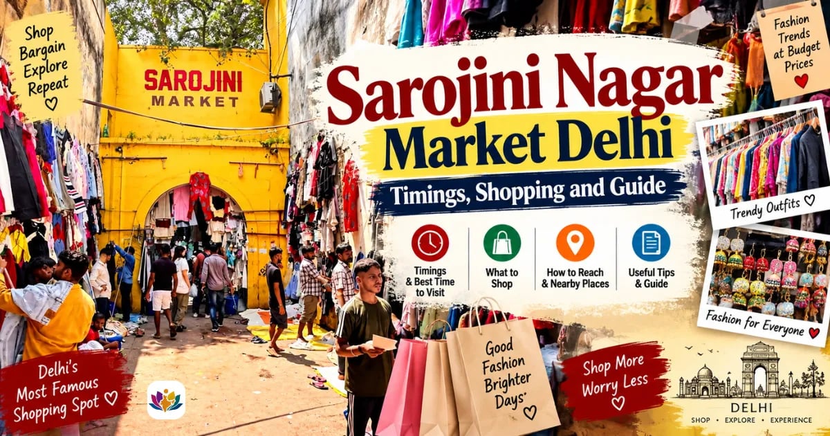 Sarojini Nagar Market Delhi