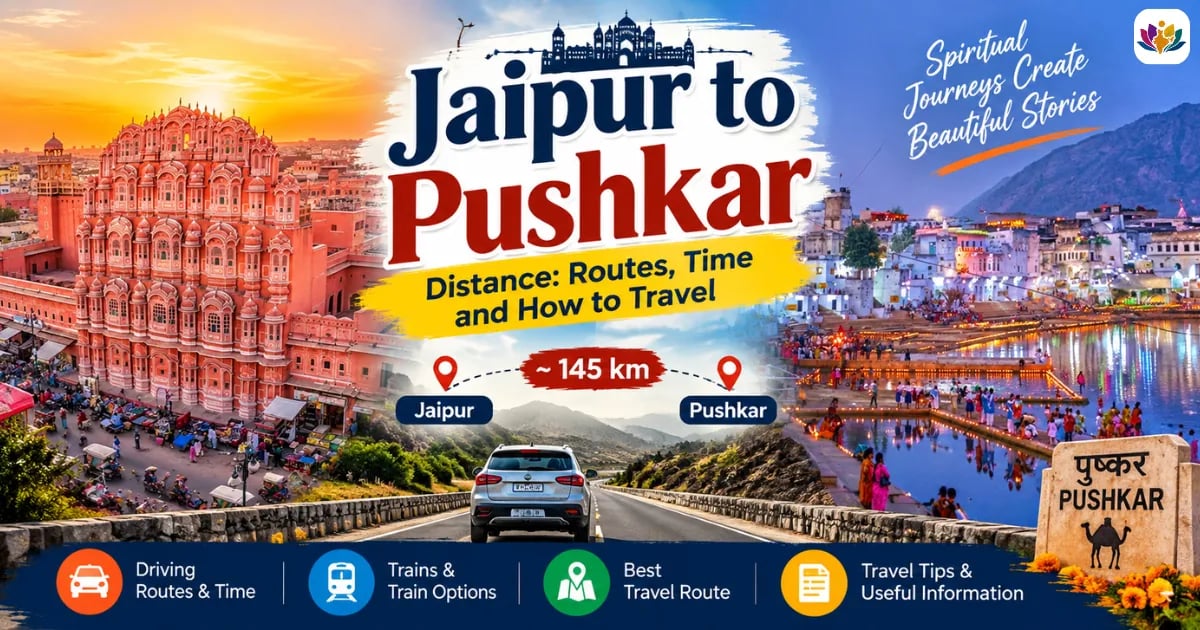 Jaipur to Pushkar Distance