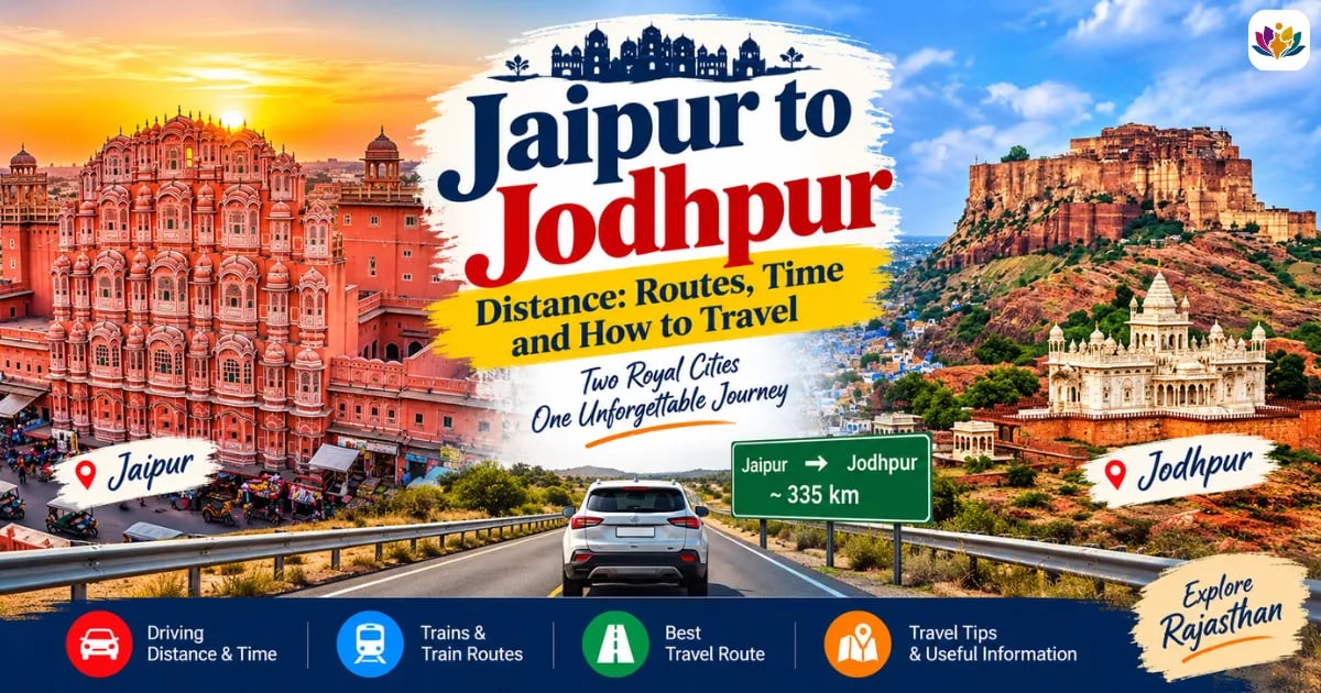 Jaipur to Jodhpur Distance