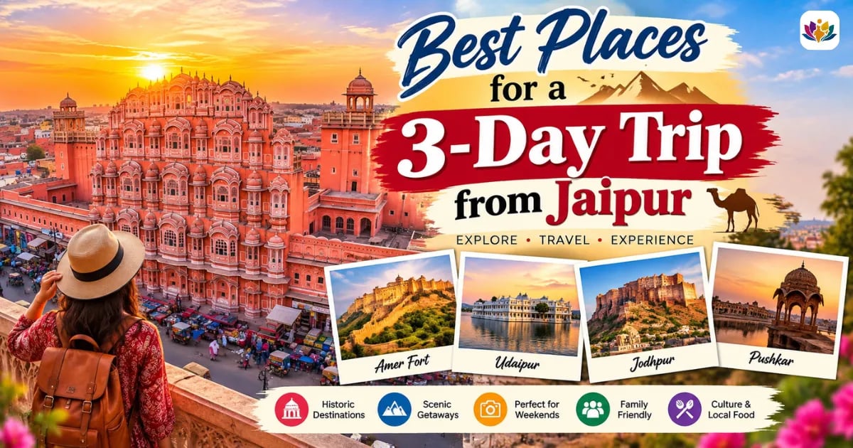 Places for a 3-Day Trip from Jaipur