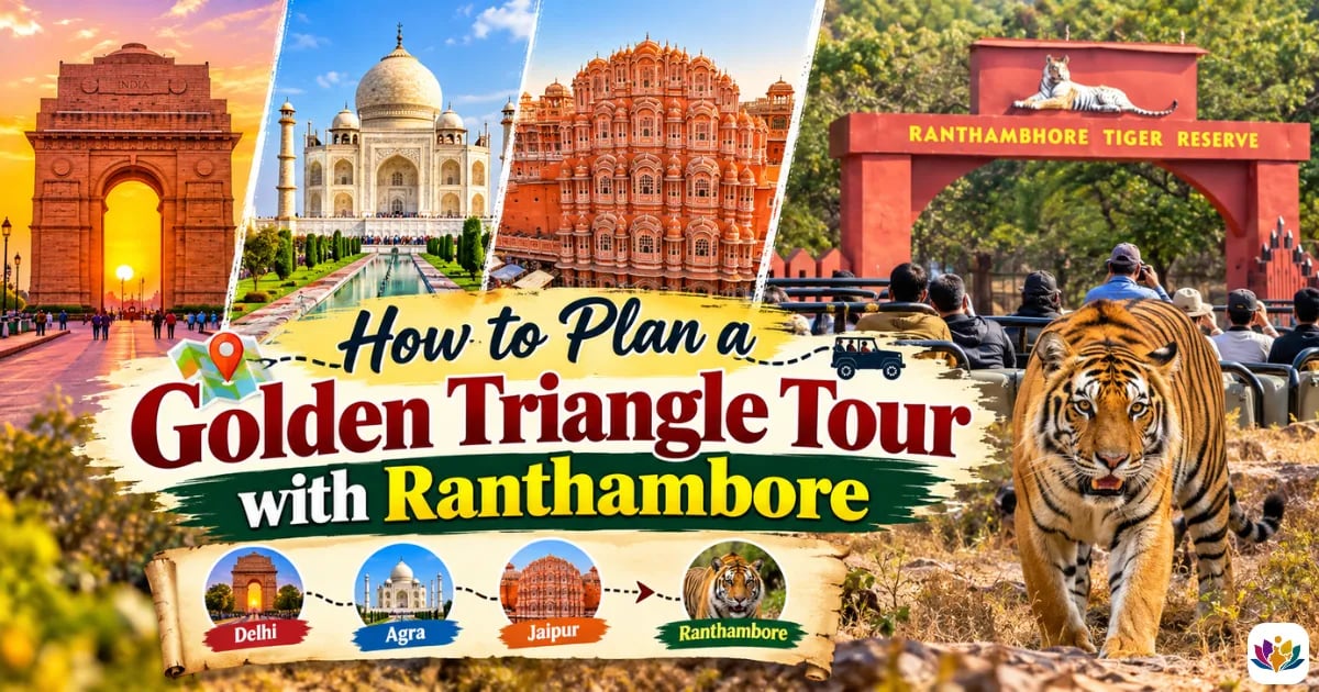 Plan a Golden Triangle Tour with Ranthambore