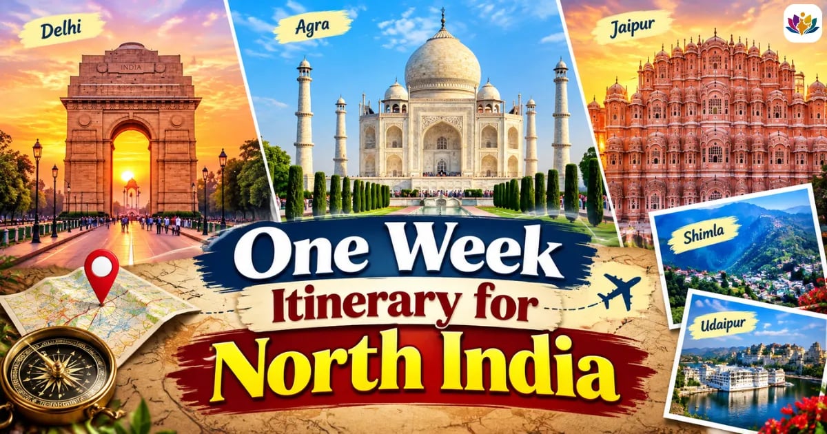 One Week Itinerary for North India