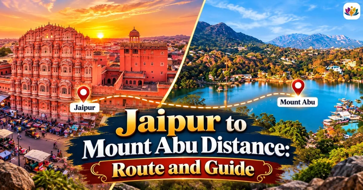 Jaipur to Mount Abu Distance