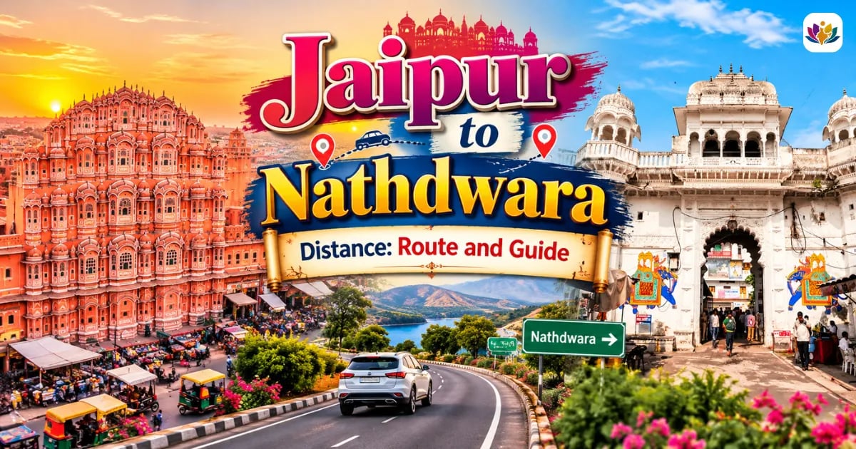 Jaipur to Nathdwara Distance