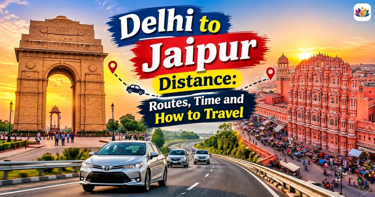 Delhi to Jaipur Distance