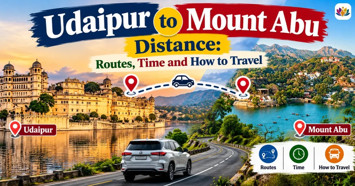 Udaipur to Mount Abu Distance