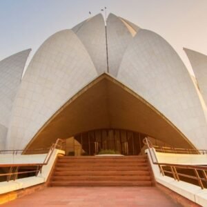 Lotus Temple | 2 Days Delhi Agra Tour With Mathura Vrindavan