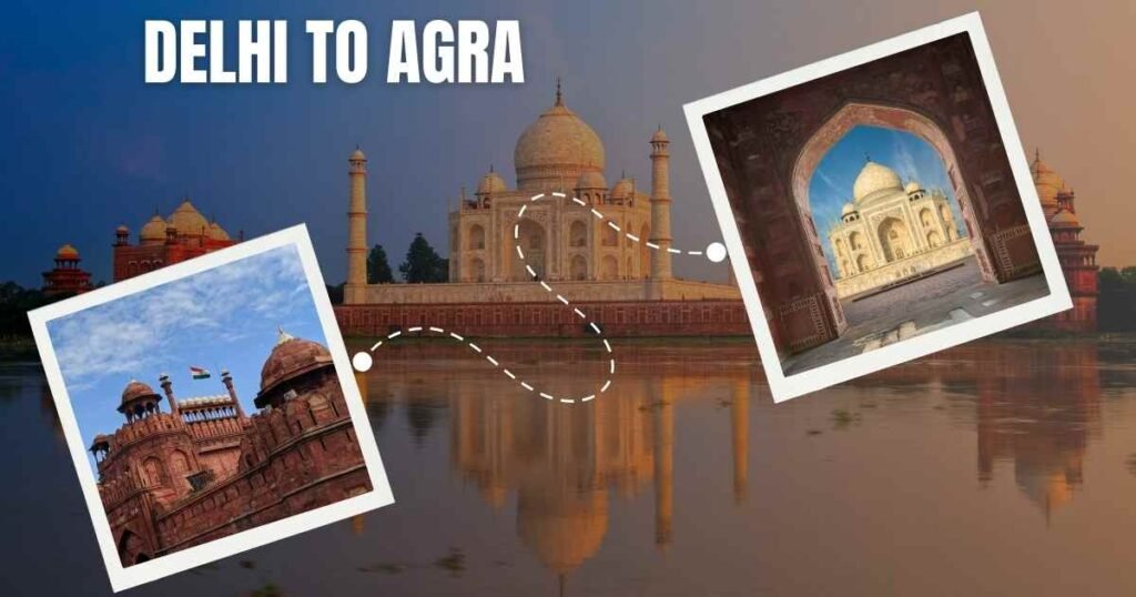 Distance from Delhi to Agra