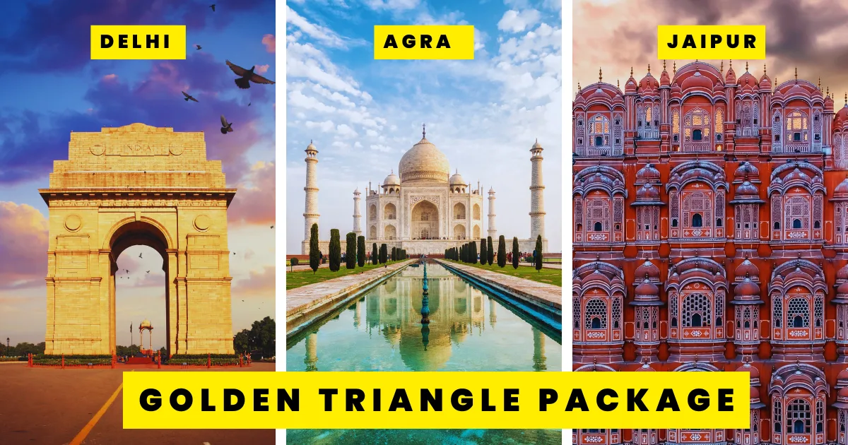 The Golden Triangle Package: Where History Whispers & Palaces Come Alive