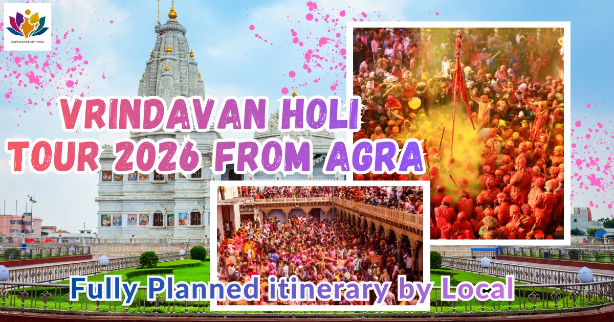 Vrindavan Holi tour 2026 from Agra