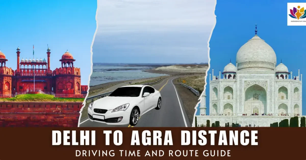 delhi to Agra distance