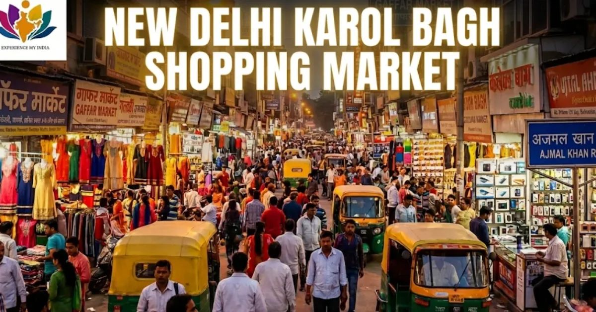 New Delhi Karol Bagh Shopping Market