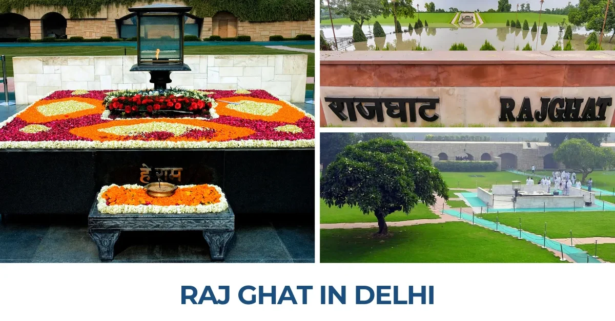 Raj Ghat in Delhi